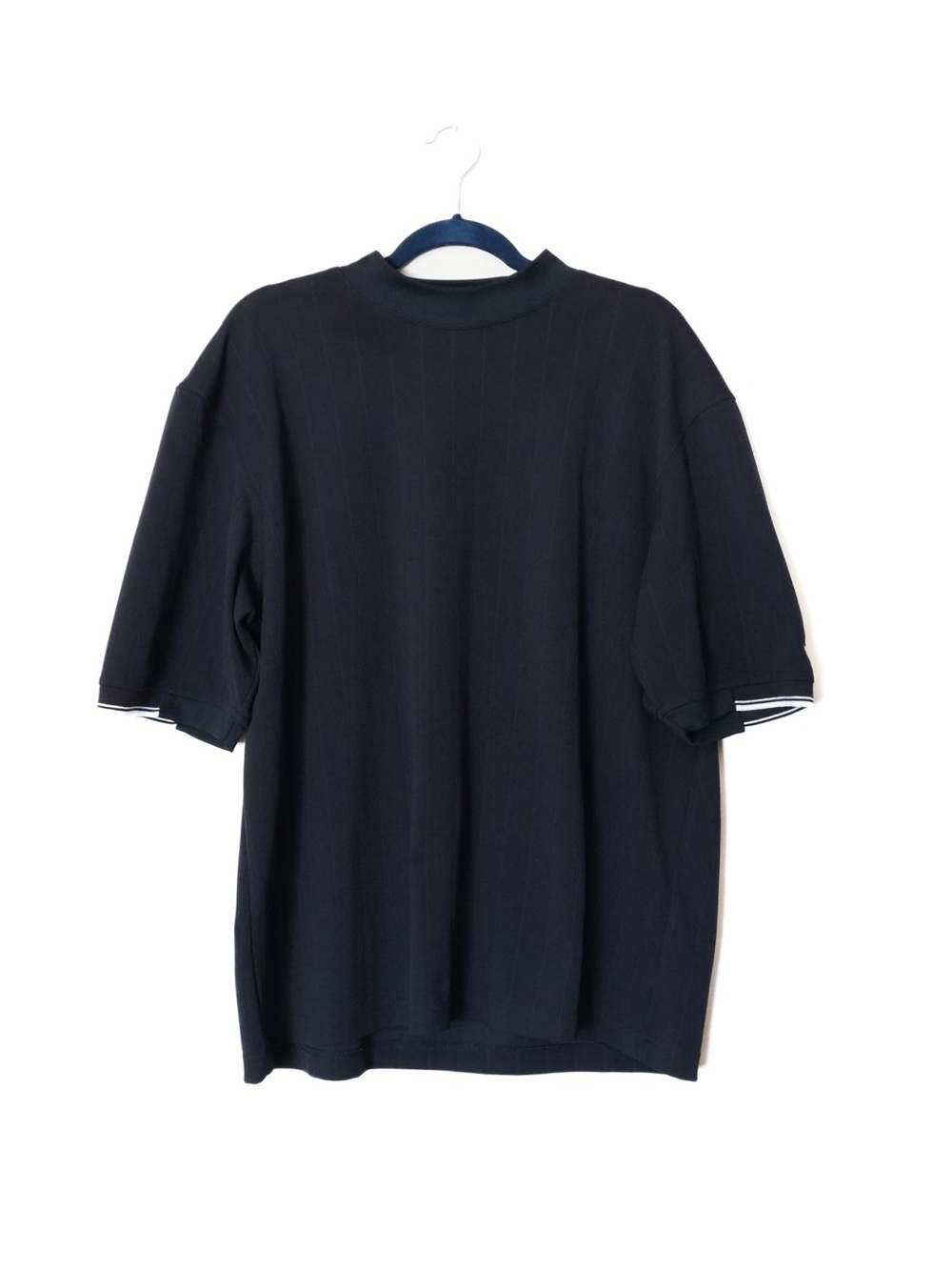 Wedge Golf & Beyond Mock Neck Black Shirt